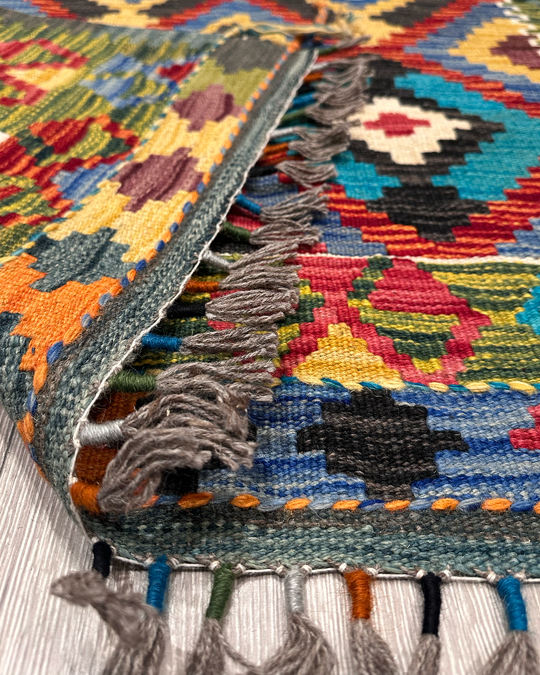 AFGHAN HANDCRAFTED KILIM | ORIENTAL NOVA STYLE |