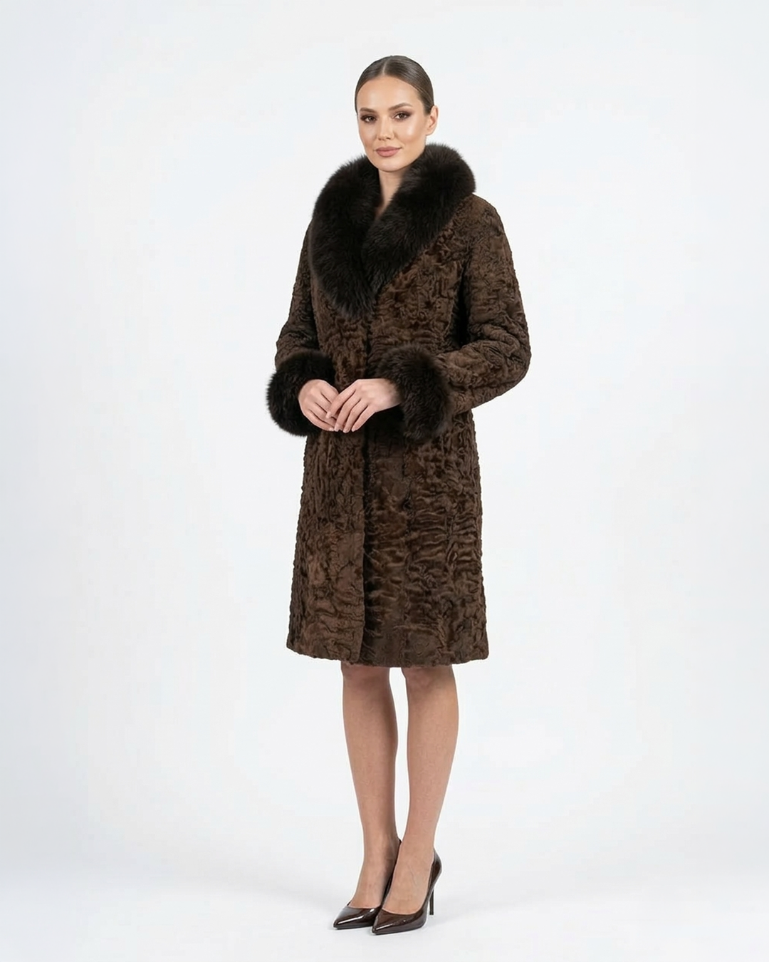The Balkh Sultana Heritage Karakul Coat | Design in London | 100% Artisan Handcrafted