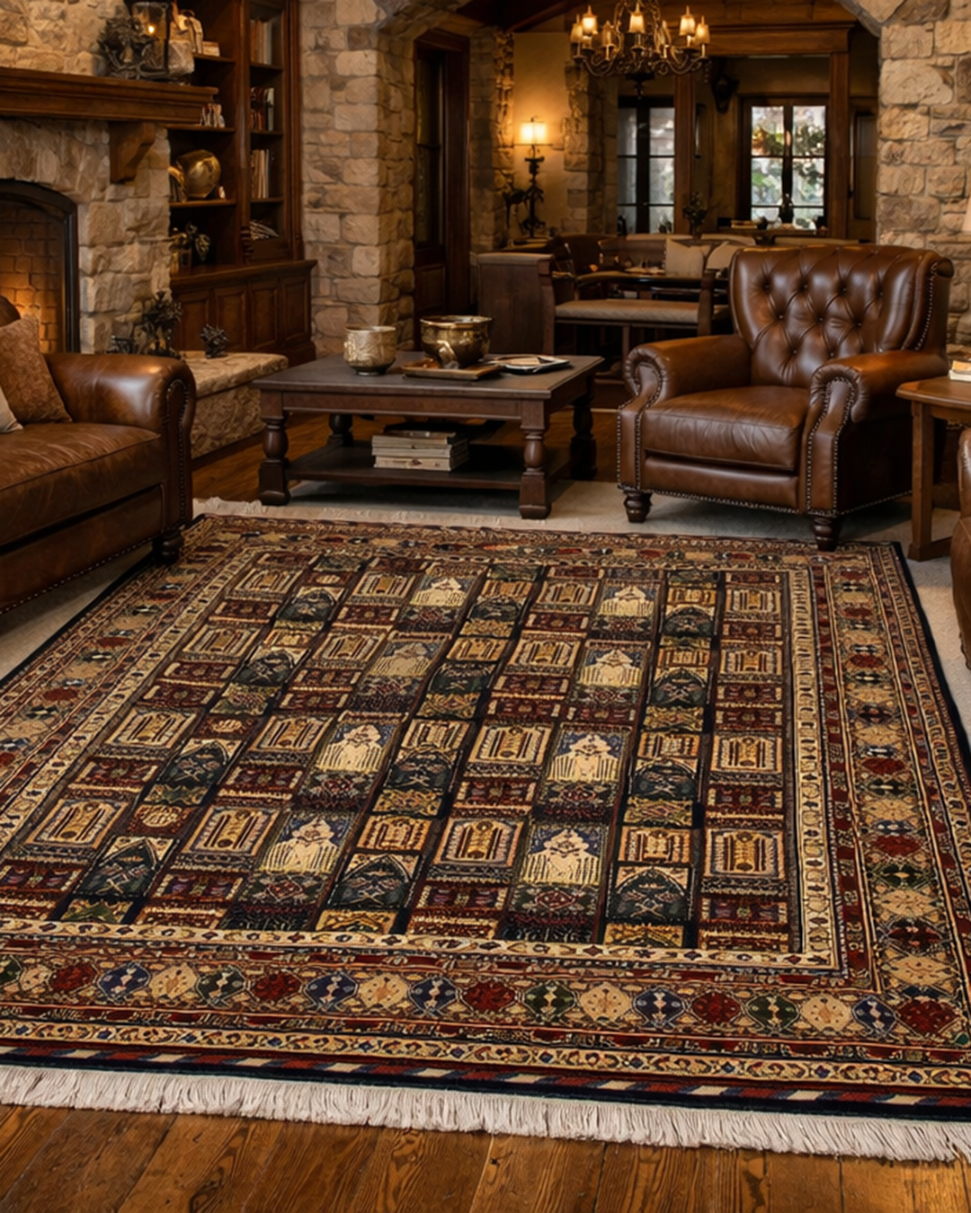 BELGIC HANDCRAFTED RUG | NISANGAH STYLE |