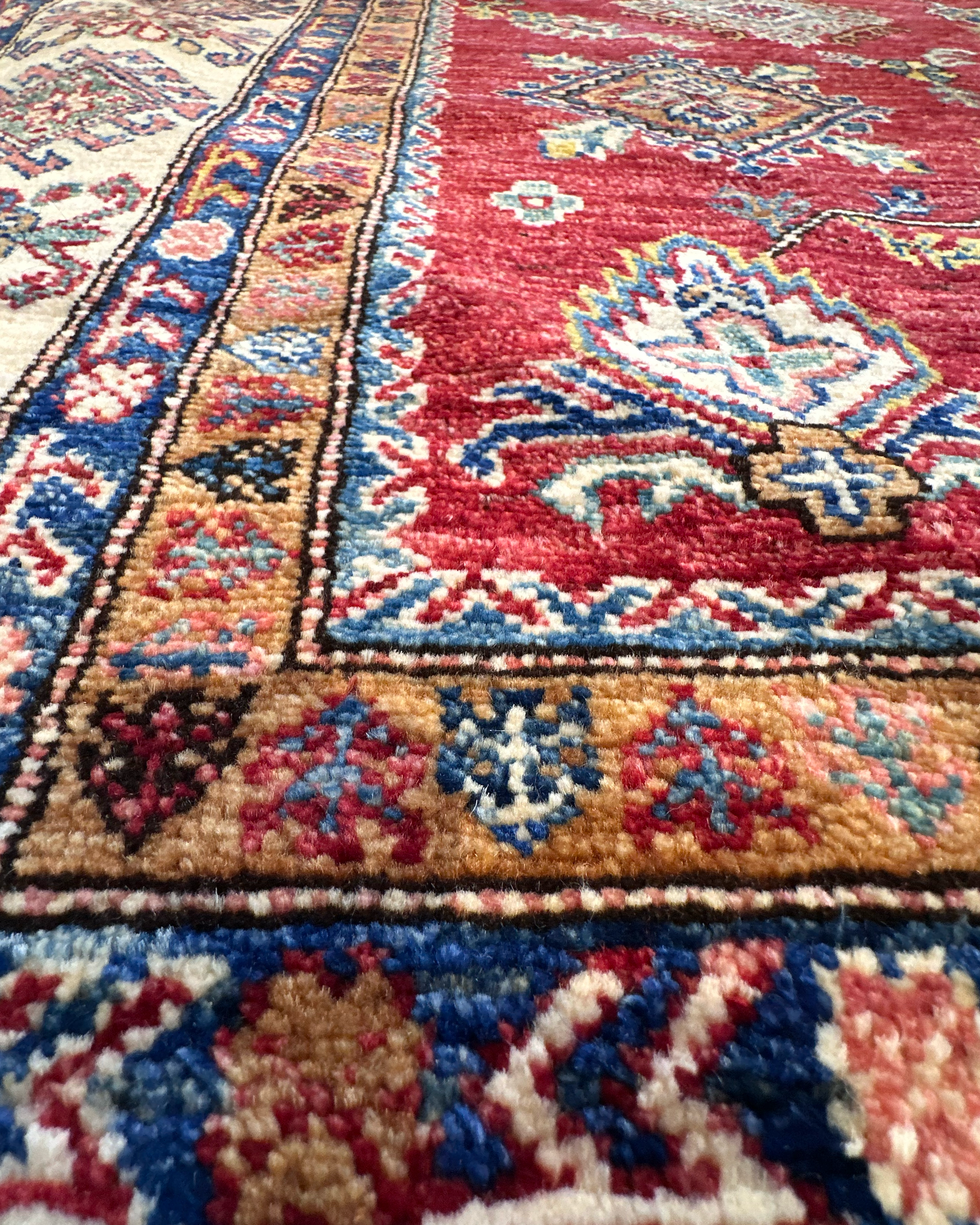 KAZAK HANDCRAFTED RUG | LAILA STYLE |