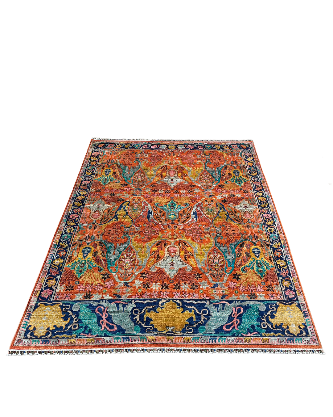 Karakul Flame Hand-Knotted Rug - 299cm x 244cm