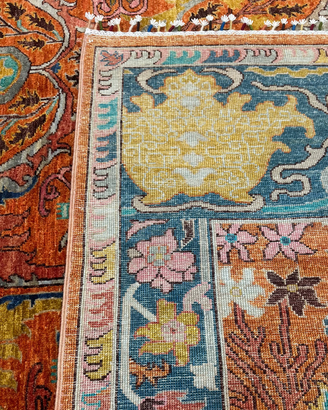 Karakul Flame Hand-Knotted Rug - 299cm x 244cm