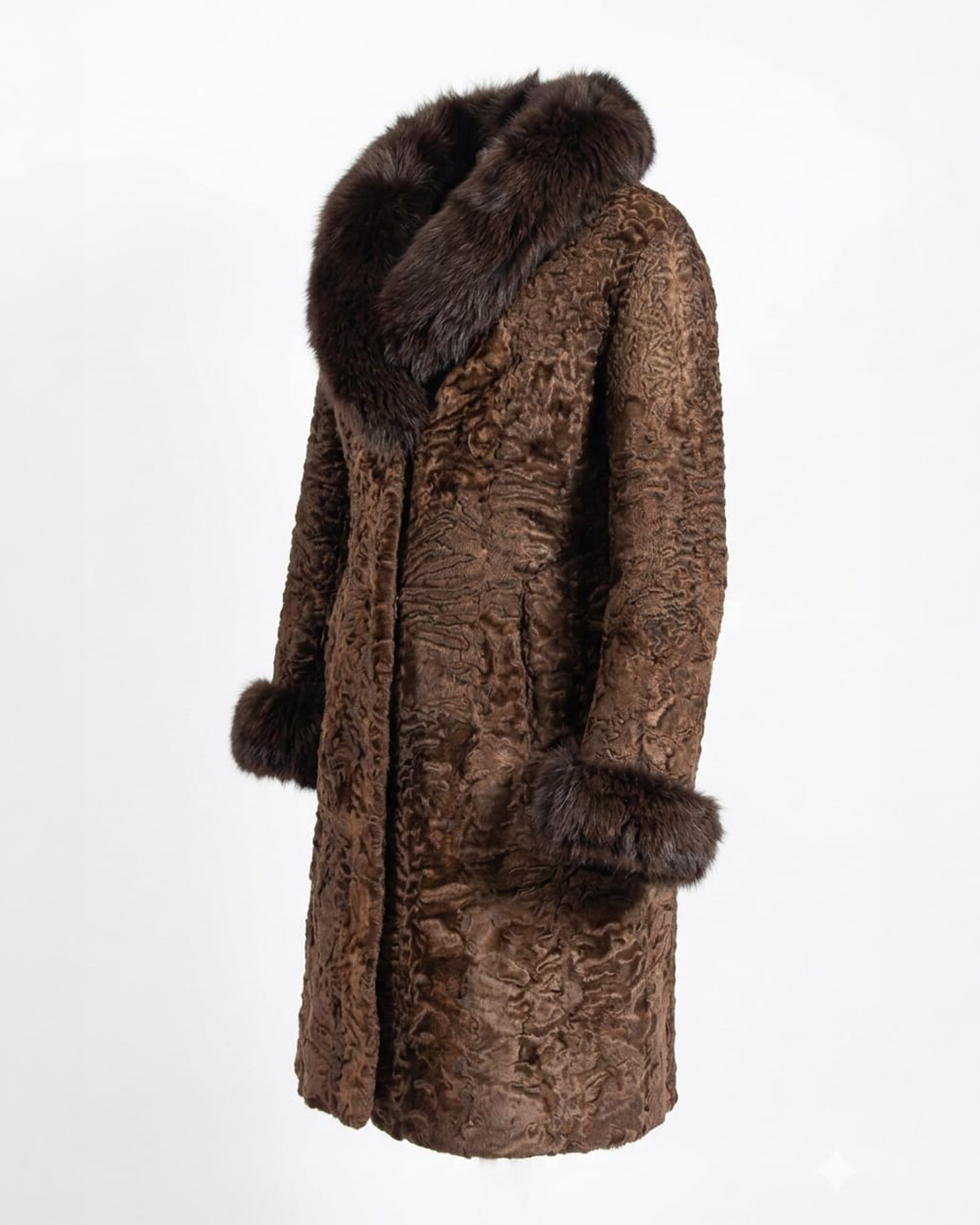 The Balkh Sultana Heritage Karakul Coat | Design in London | 100% Artisan Handcrafted