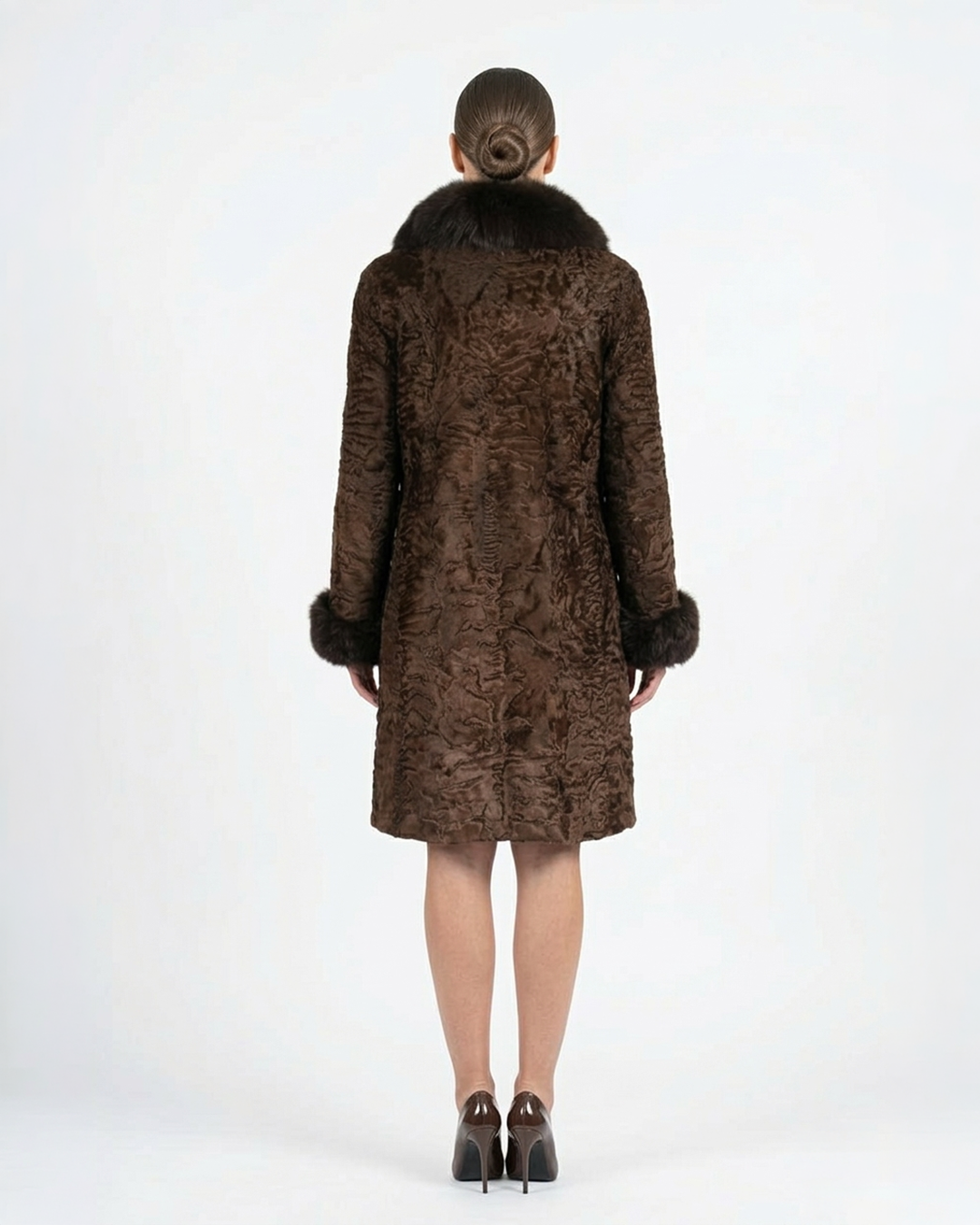 The Balkh Sultana Heritage Karakul Coat | Design in London | 100% Artisan Handcrafted