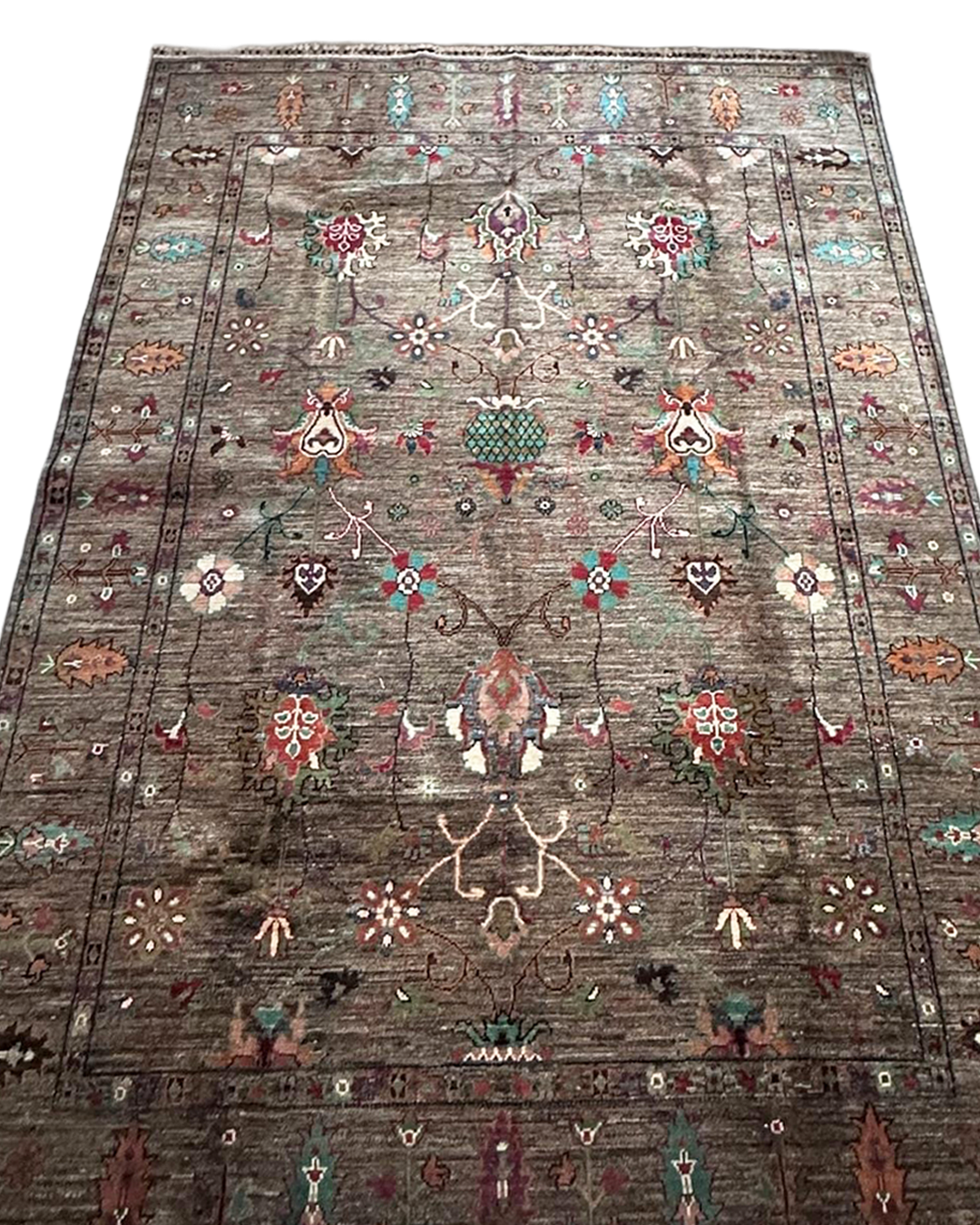 CHOBI SULTANI Hand-Knotted Karakul RUG - 231cm × 171 cm