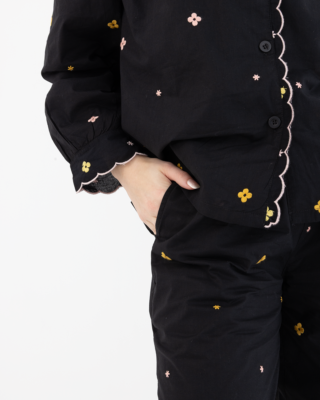 Celeste Cotton Pyjama Set