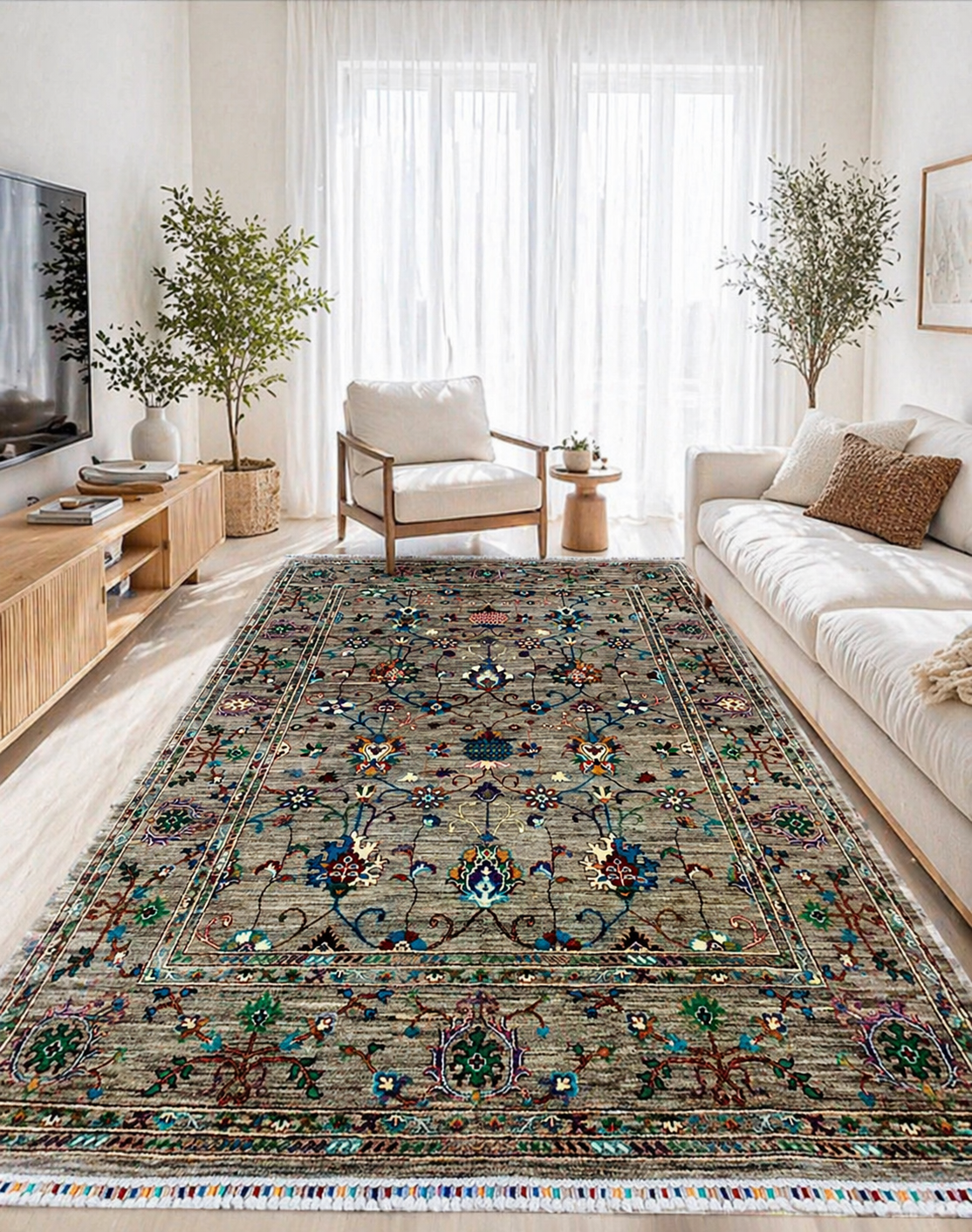 CHOBI SULTANI Hand-Knotted Karakul RUG | SULTANI STYLE |