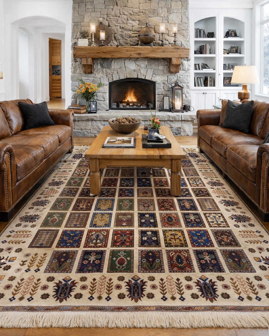 BALKHI HANDCRAFTED RUG | AMU STYLE |