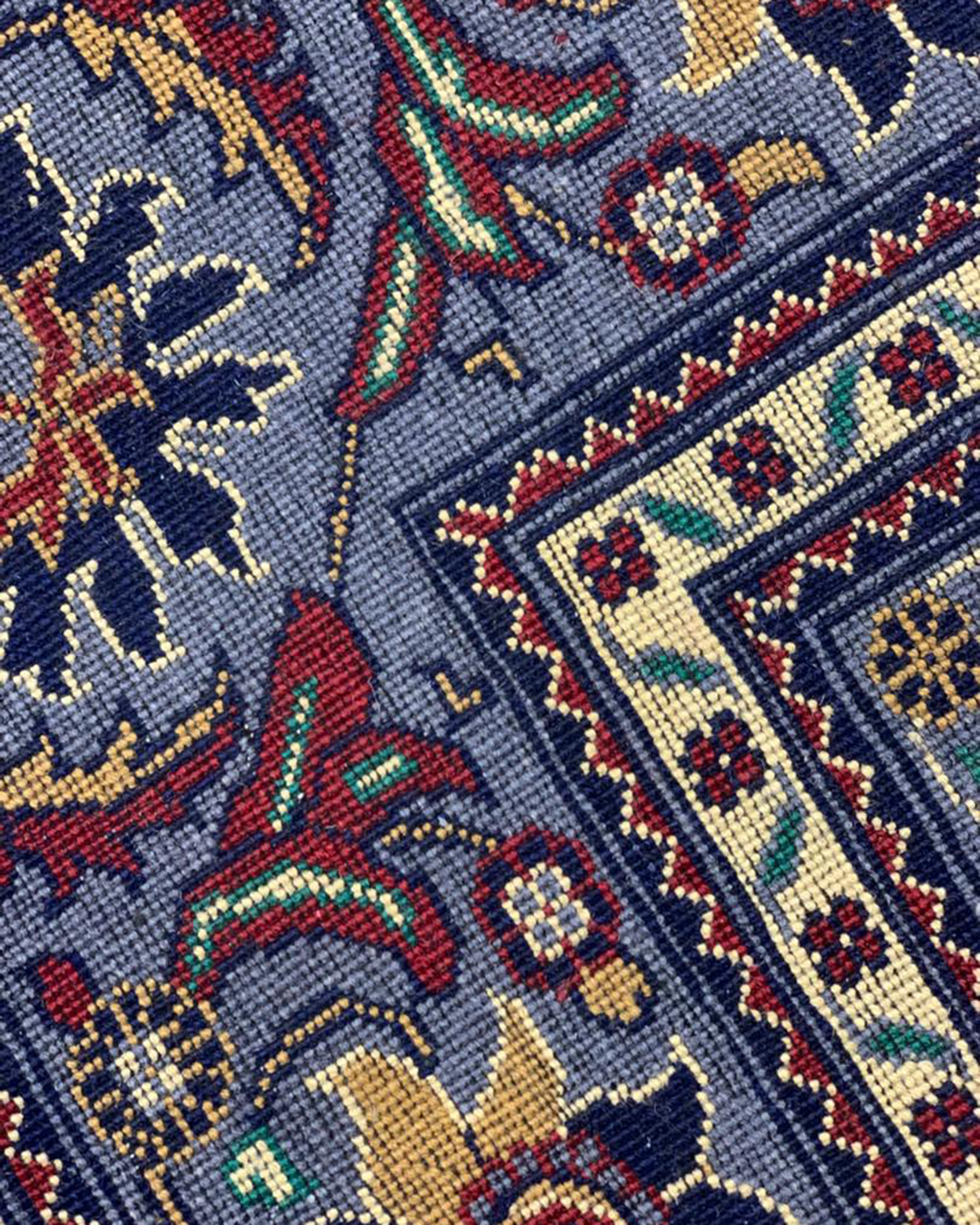 BELGIC HANDCRAFTED RUG | BLUE DIAMOND STYLE |