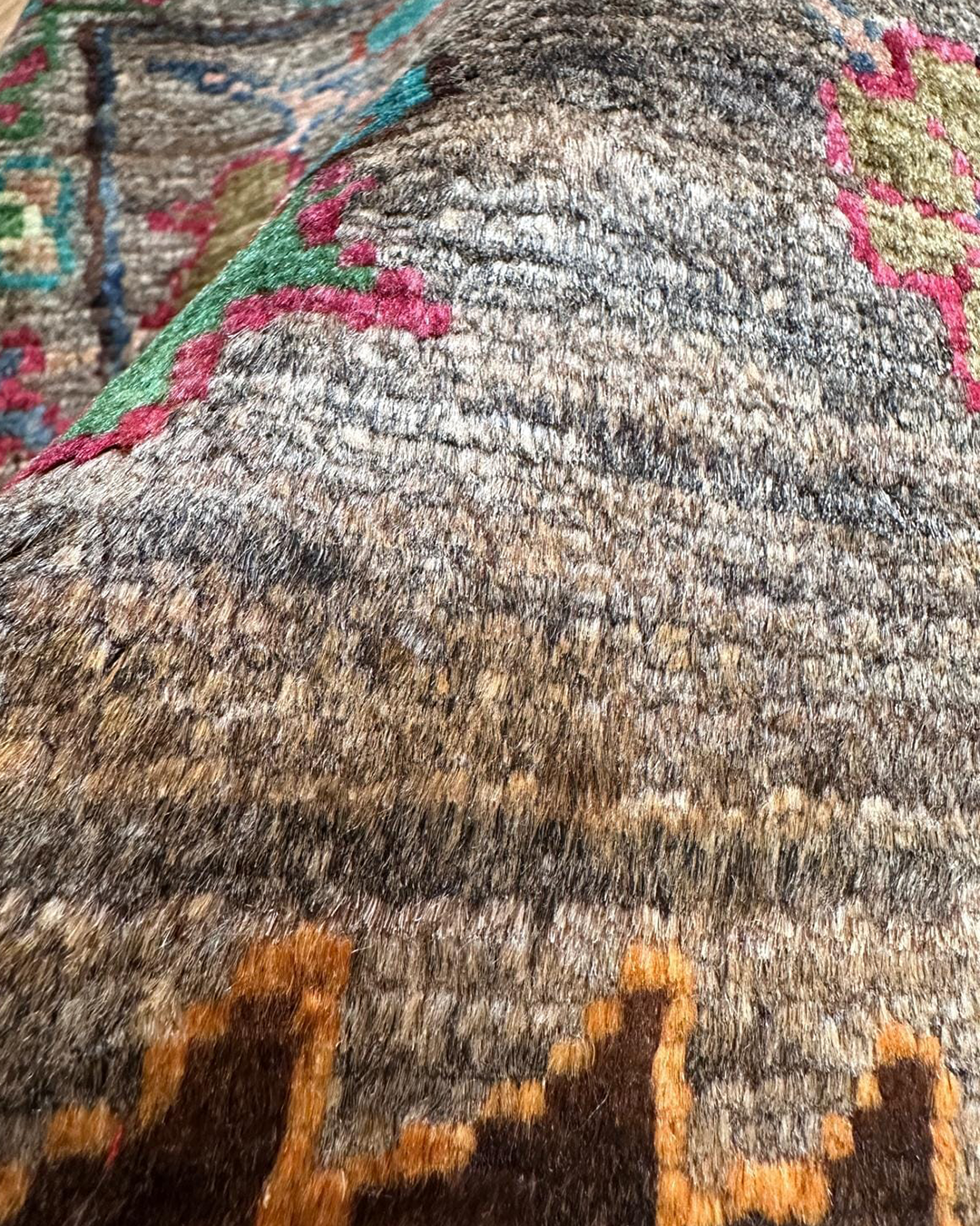 CHOBI SULTANI Hand-Knotted Karakul RUG - 231cm × 171 cm