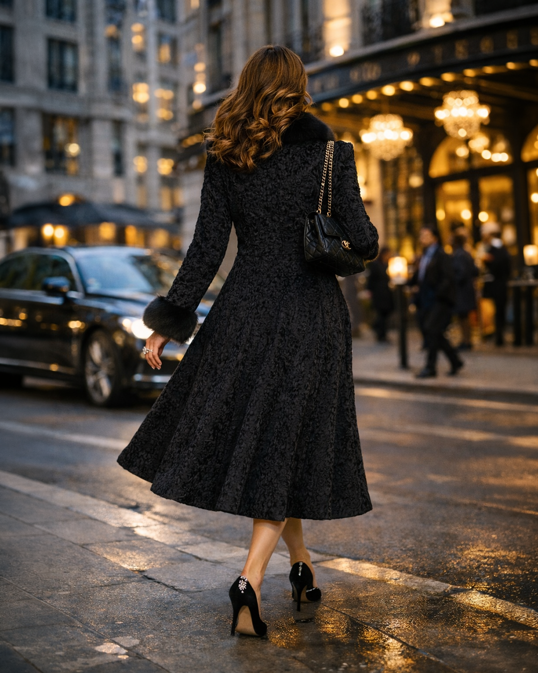The Balkh Sultana Heritage Karakul Coat | Design in London | 100% Artisan Handcrafted